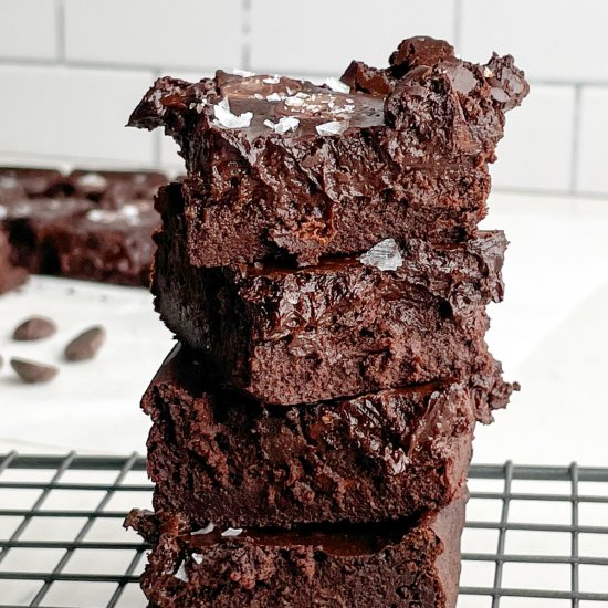 Fudgy Greek Yogurt Brownies