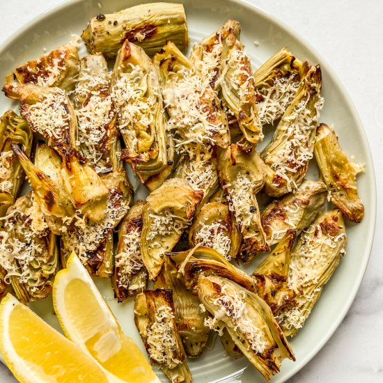 Roasted Artichoke Hearts