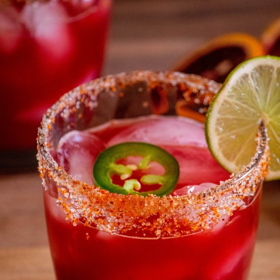 Jalapeno Blood Orange Margarita