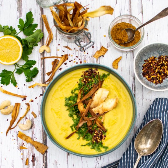 Curried Parsnip Soup