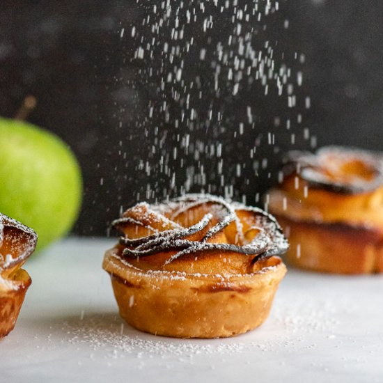 Apple Rose Tartlets