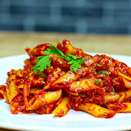 Delicious Penne Pasta Arrabiata