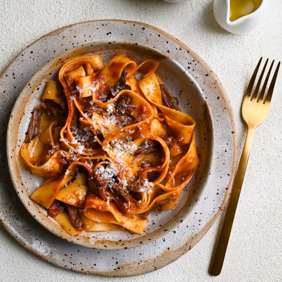 Pasta with Short Rib Ragu