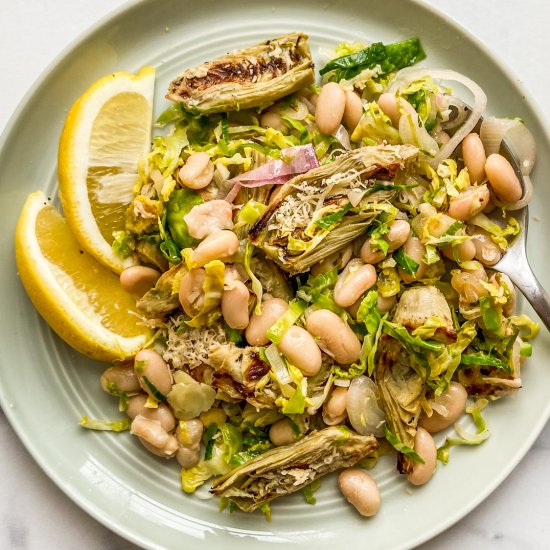 Artichoke White Bean Salad