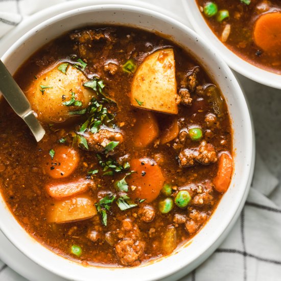 Beef and Vegetable Soup