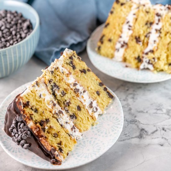 Chocolate Chip Layer Cake