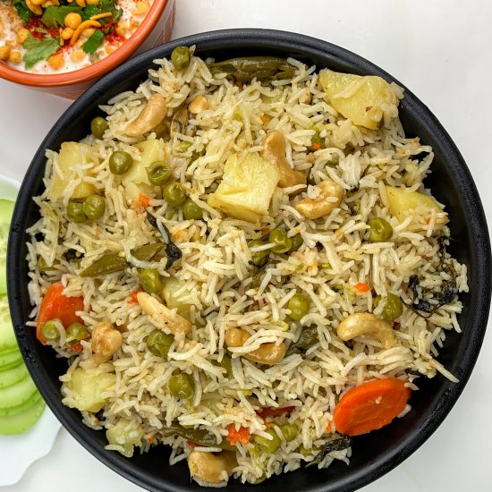 vegetable pulao(rice)