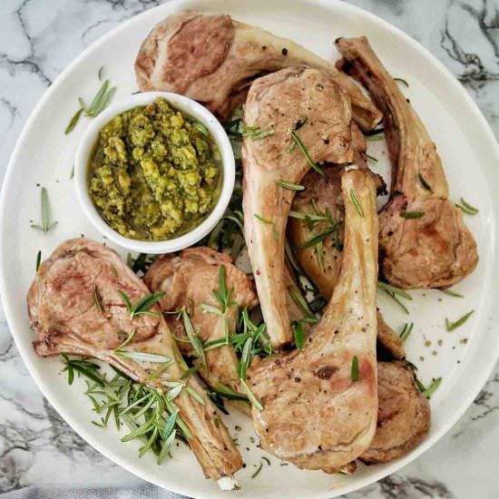 Air Fryer Lamb Chops