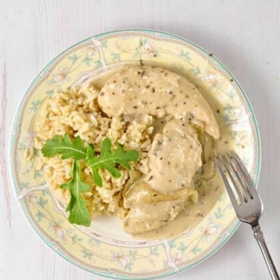 Crock-Pot Garlic Herb Chicken