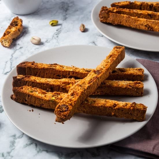 Almond Flour Biscotti