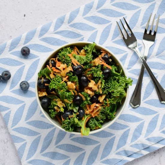 Blueberry Kale Salad