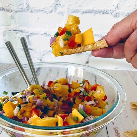 Pineapple Mango Salsa