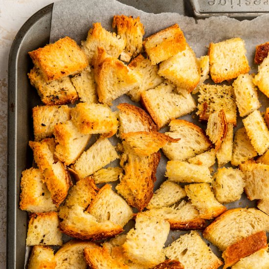 Sourdough Croutons