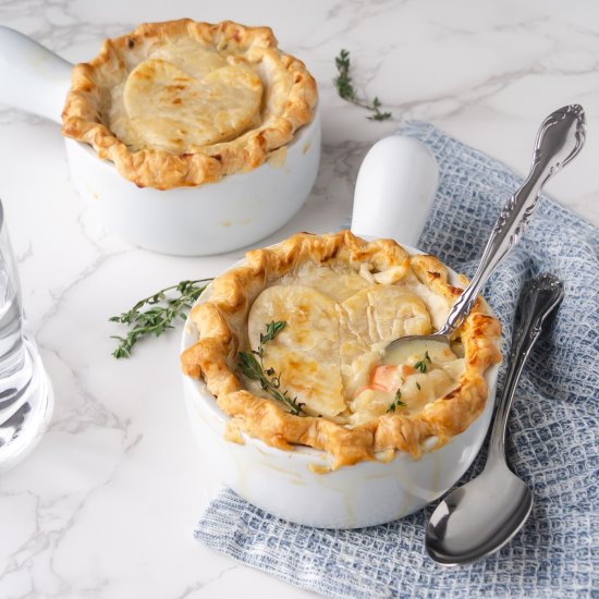 Individual Chicken Pot Pies