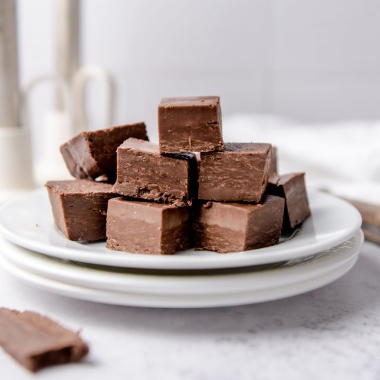 2 Ingredient Fudge