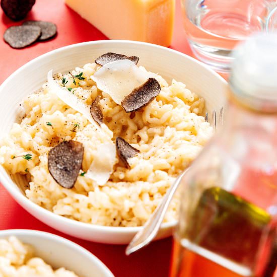 The BEST Truffle Risotto