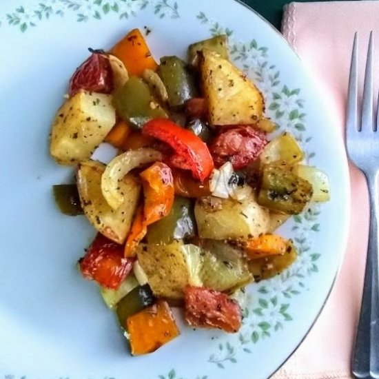 aunt emmas roasted vegetables