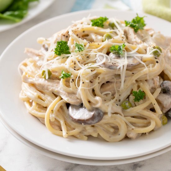 easy chicken tetrazzini