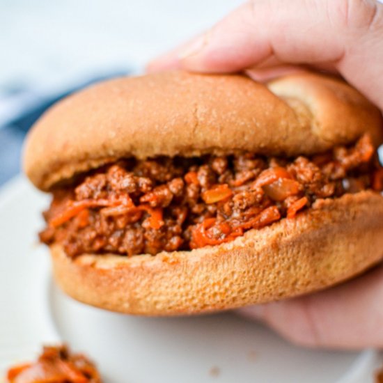 Healthy Sloppy Joes