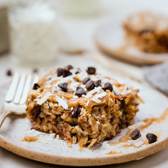 Samoas Baked Oats