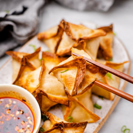 Air Fryer Crab Rangoons