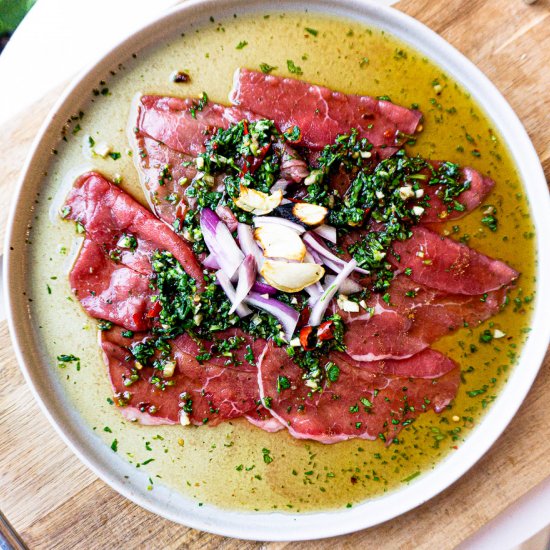 Vietnamese Beef Carpaccio