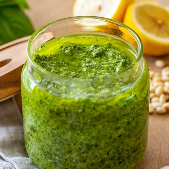 Basil Pesto Recipe