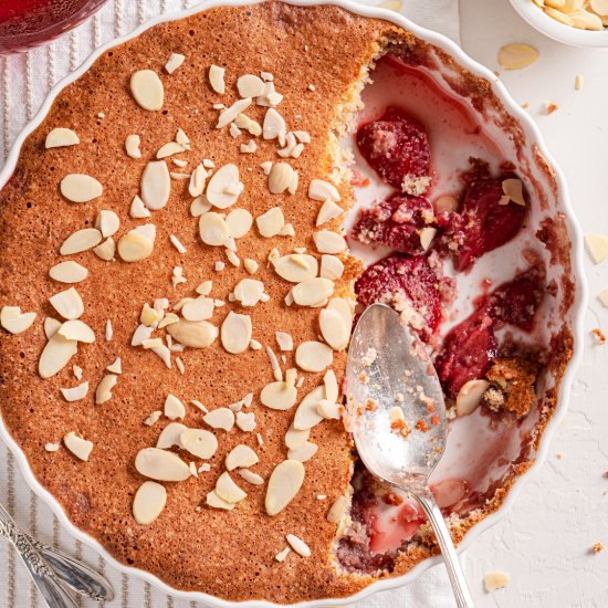 One Pan Healthy Strawberry Dessert