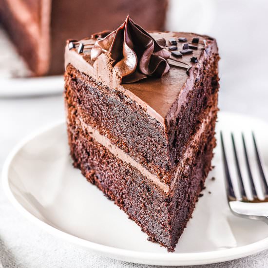 Homemade Chocolate Cake