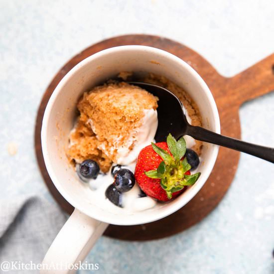 Oatmeal Mug Cake