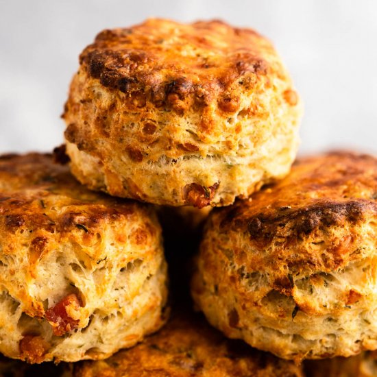 Bacon and Cheese Scones