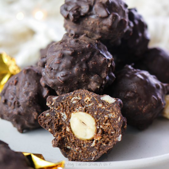 Vegan Ferrero Rocher