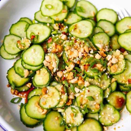 Asian Cucumber Salad Recipe