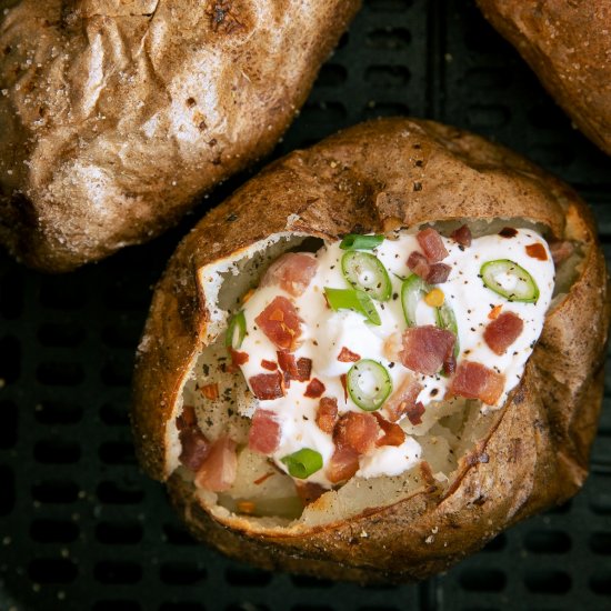 Air Fryer Baked Potatoes