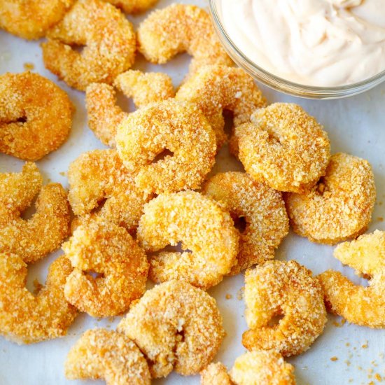 Baked Breaded Shrimp