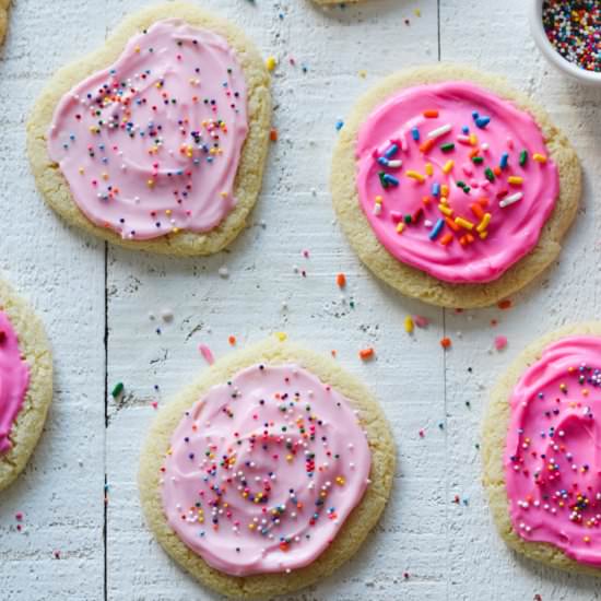 Almond Flour Sugar Cookies