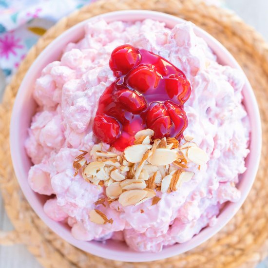 Cherry Almond Fluff Dessert Salad