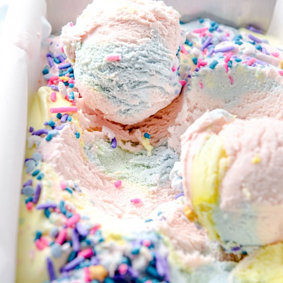 Cotton Candy Ice Cream