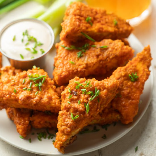 Buffalo Tofu Wings