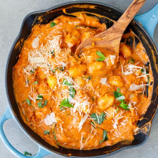 Gnocchi With Creamy Tomato Sauce