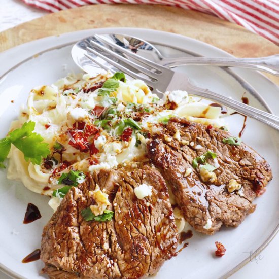 Olive Garden Steak Alfredo