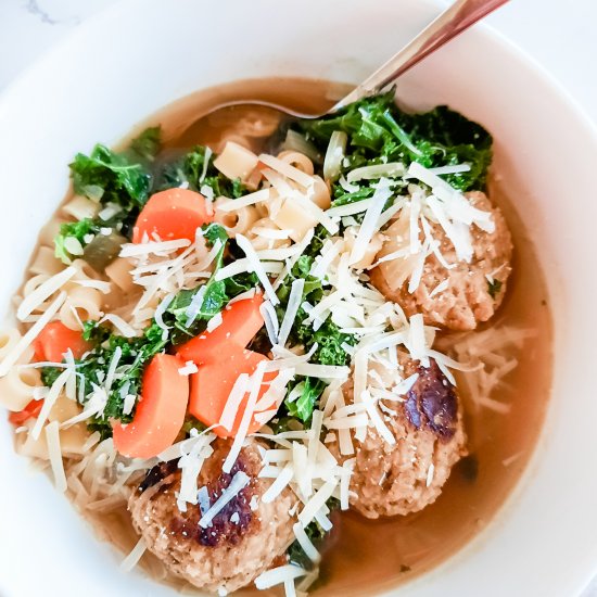 Vegetarian Italian Wedding Soup