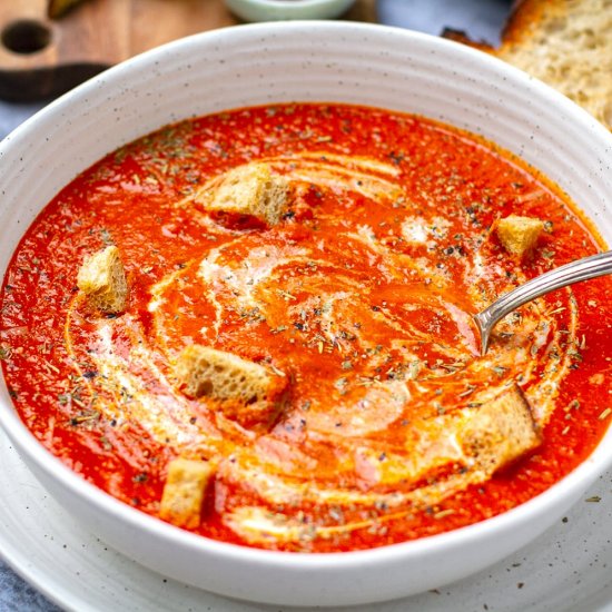 Creamy Instant Pot Tomato Soup