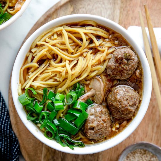 Turkey Ramen Miso Soup