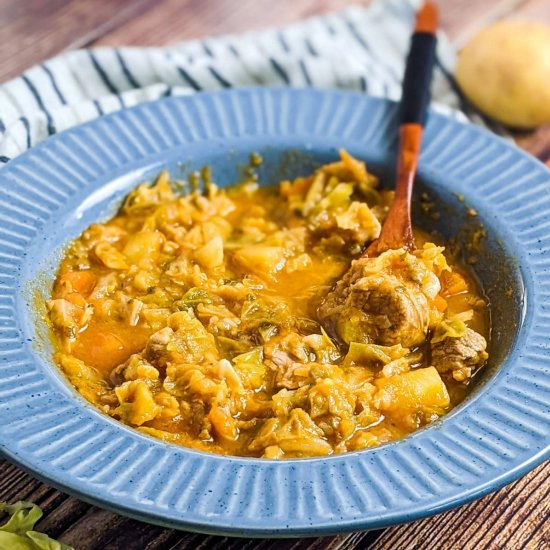 Pork & Cabbage Stew