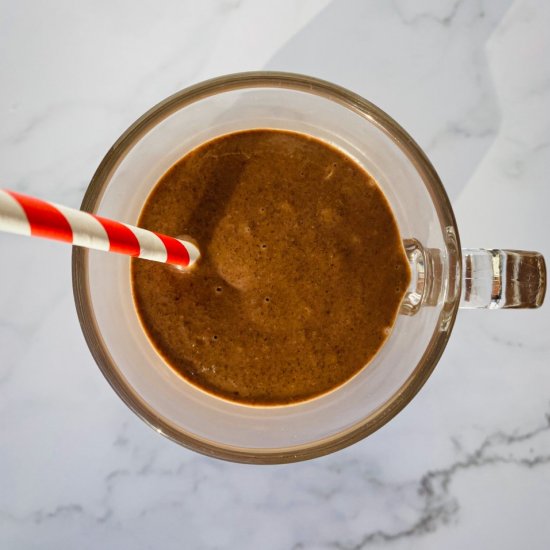 Healthy Snickers Smoothie