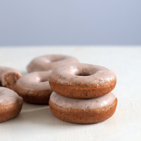 guava poppy seed donuts