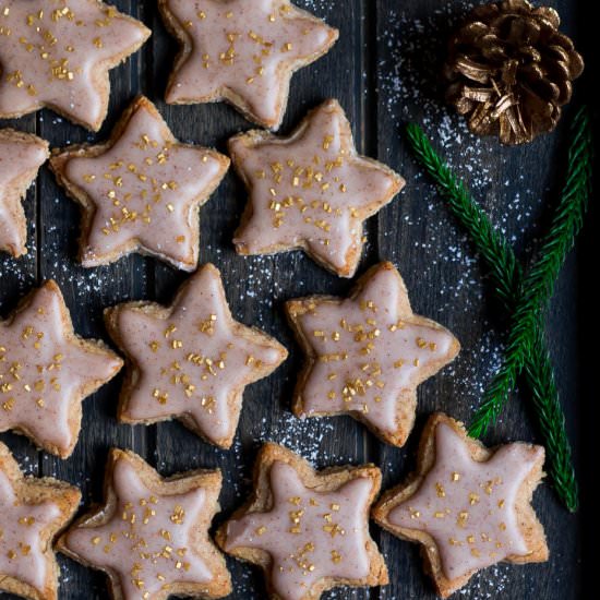 Almond Cinnamon Cookies (Vegan)