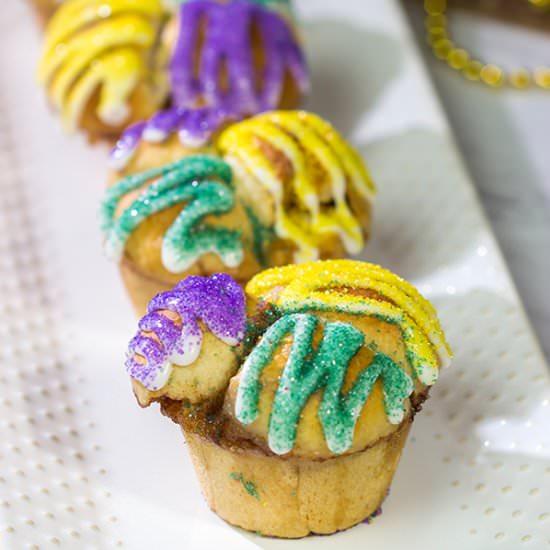 Muffin Tin King Cakes