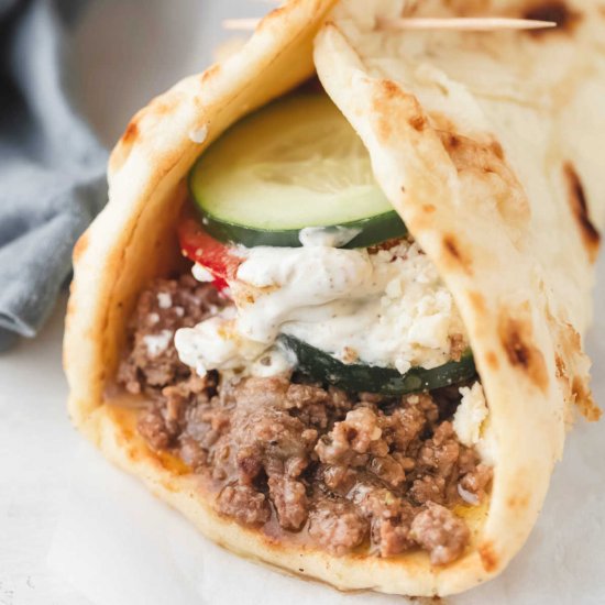 Instant Pot Ground Beef Gyros